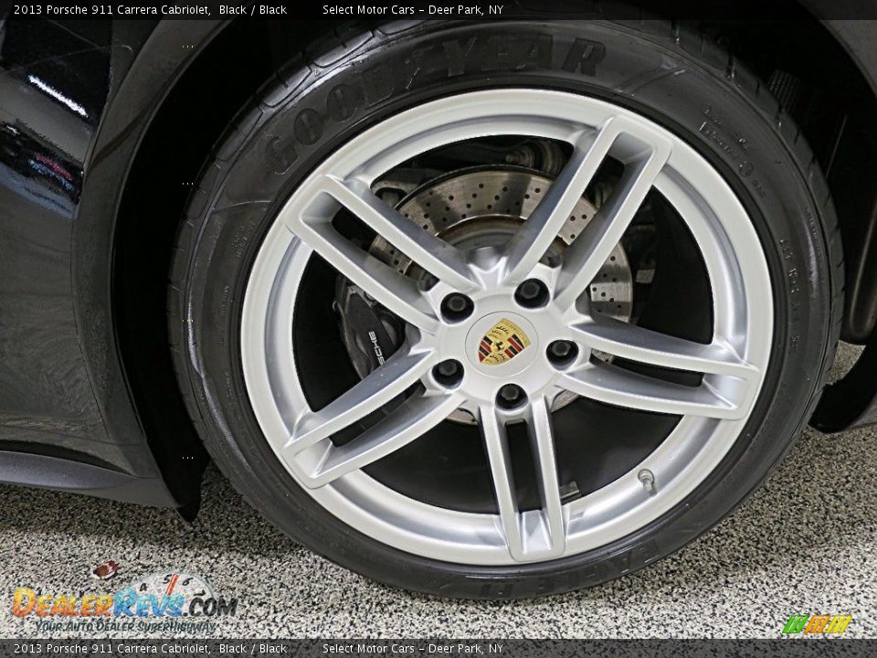 2013 Porsche 911 Carrera Cabriolet Black / Black Photo #12