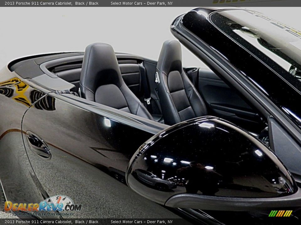 2013 Porsche 911 Carrera Cabriolet Black / Black Photo #13