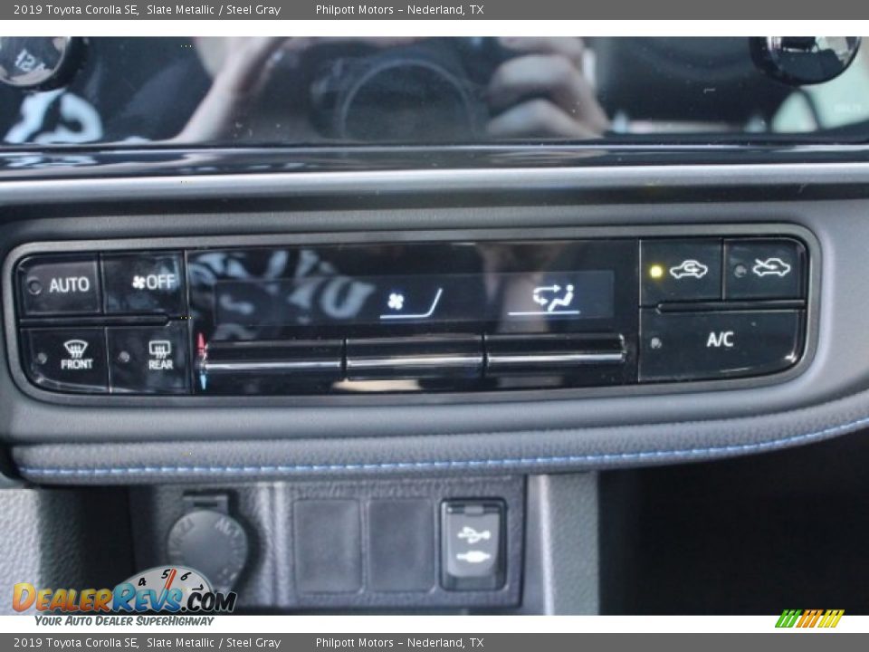 2019 Toyota Corolla SE Slate Metallic / Steel Gray Photo #13