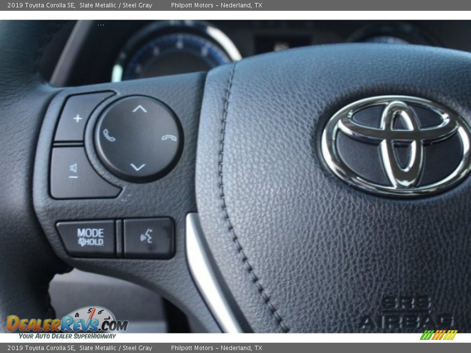 2019 Toyota Corolla SE Slate Metallic / Steel Gray Photo #14