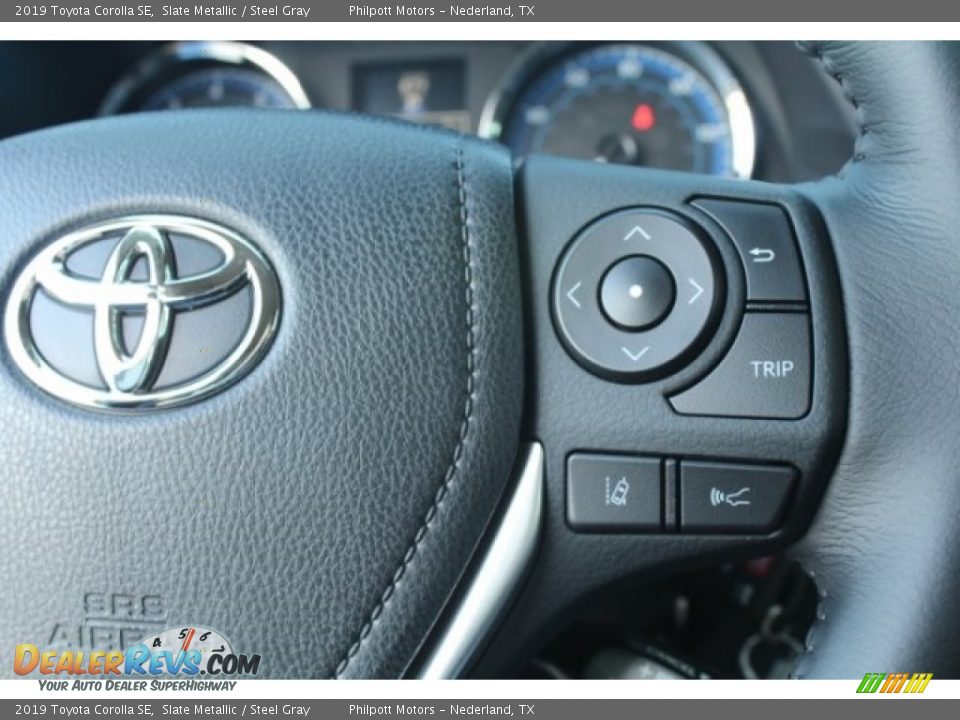 2019 Toyota Corolla SE Slate Metallic / Steel Gray Photo #15