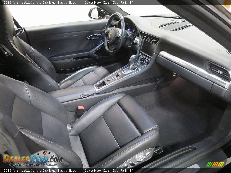 2013 Porsche 911 Carrera Cabriolet Black / Black Photo #16