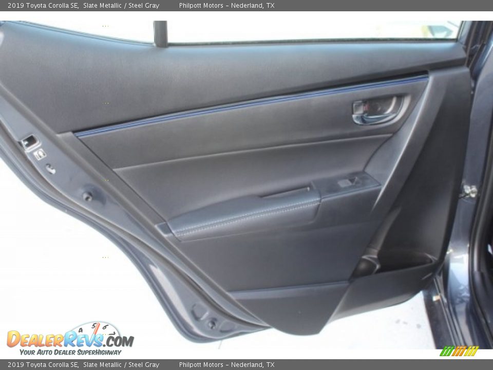 2019 Toyota Corolla SE Slate Metallic / Steel Gray Photo #16