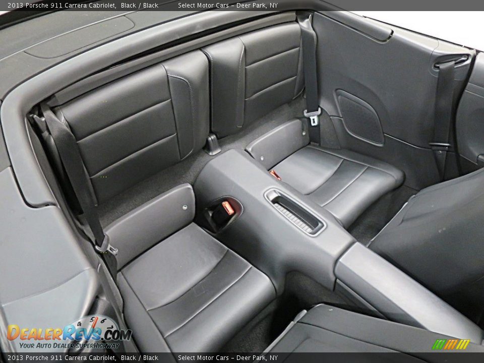2013 Porsche 911 Carrera Cabriolet Black / Black Photo #17