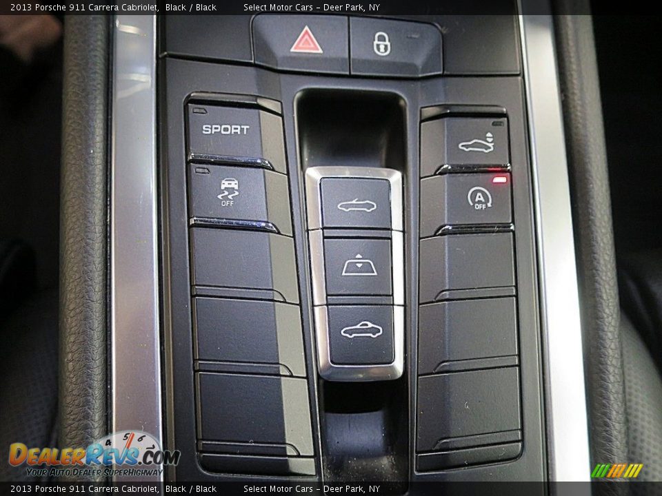 2013 Porsche 911 Carrera Cabriolet Black / Black Photo #24