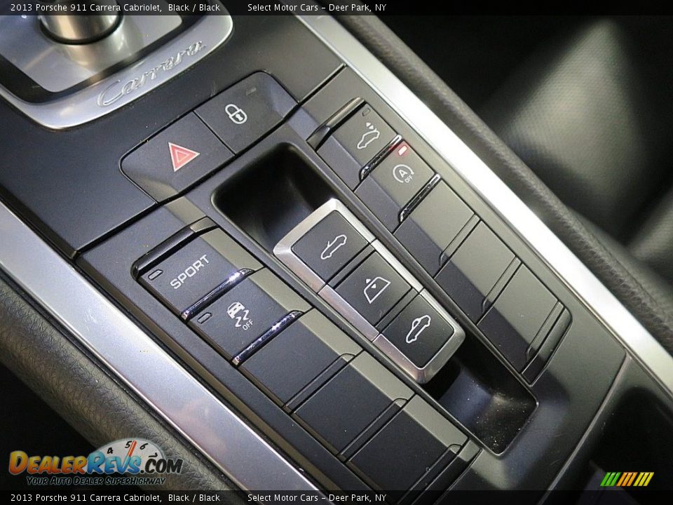 2013 Porsche 911 Carrera Cabriolet Black / Black Photo #25