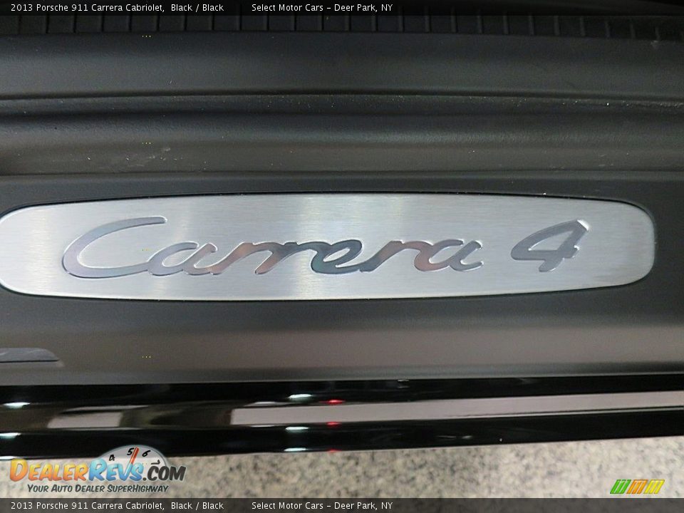 2013 Porsche 911 Carrera Cabriolet Black / Black Photo #26