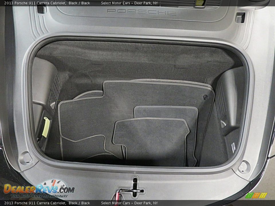 2013 Porsche 911 Carrera Cabriolet Black / Black Photo #27