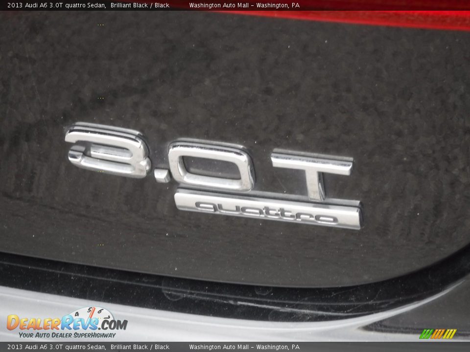 2013 Audi A6 3.0T quattro Sedan Brilliant Black / Black Photo #11