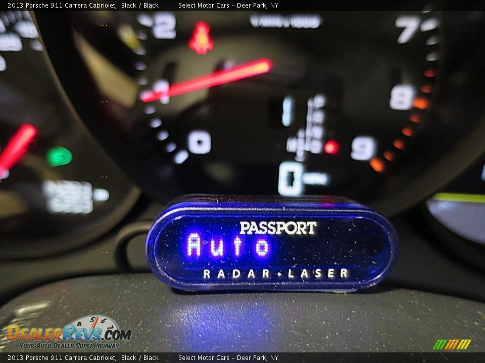 2013 Porsche 911 Carrera Cabriolet Black / Black Photo #28