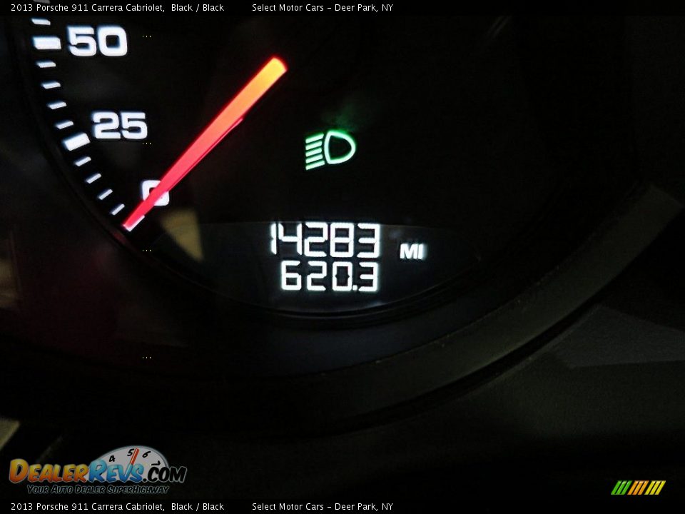 2013 Porsche 911 Carrera Cabriolet Black / Black Photo #29