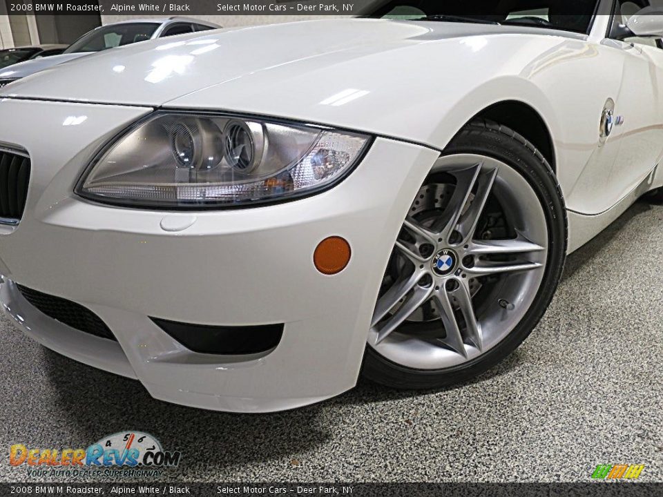 2008 BMW M Roadster Alpine White / Black Photo #12