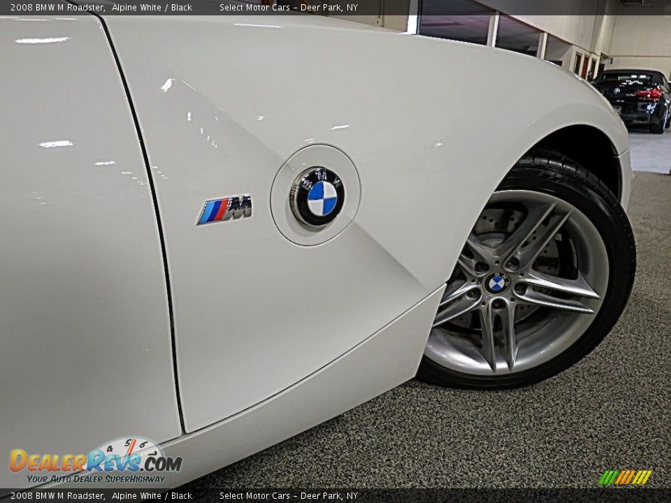 2008 BMW M Roadster Alpine White / Black Photo #13