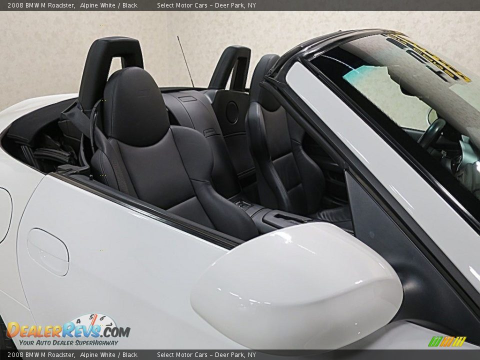 2008 BMW M Roadster Alpine White / Black Photo #14