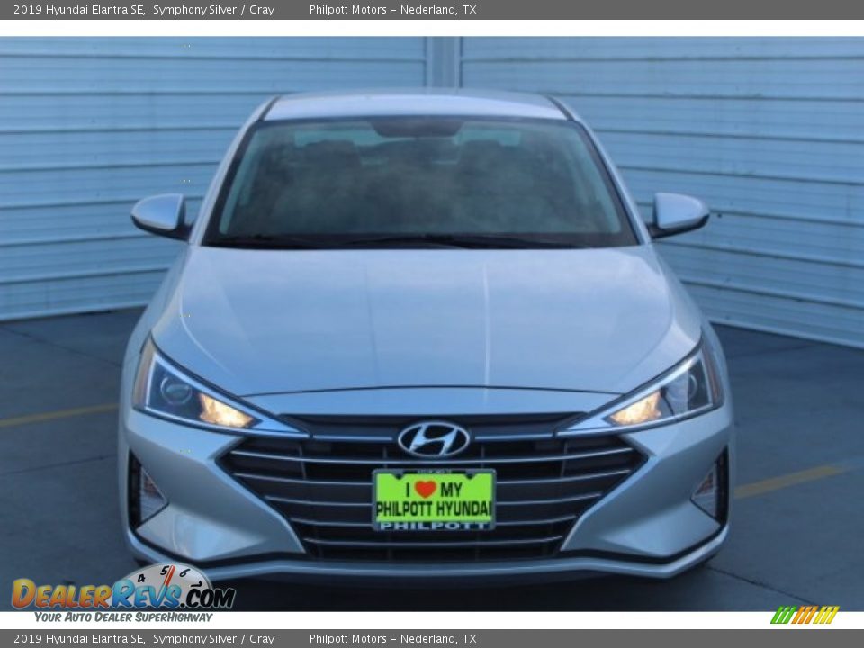 2019 Hyundai Elantra SE Symphony Silver / Gray Photo #3