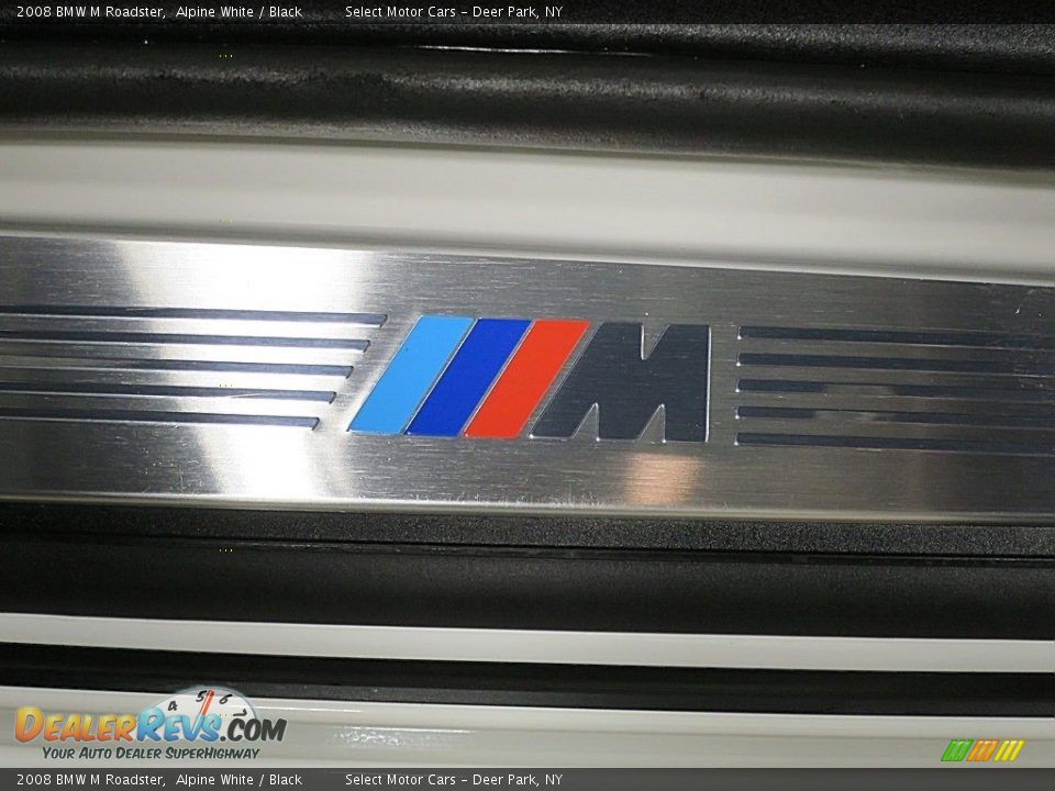 2008 BMW M Roadster Alpine White / Black Photo #22