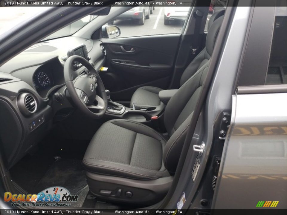 2019 Hyundai Kona Limited AWD Thunder Gray / Black Photo #12