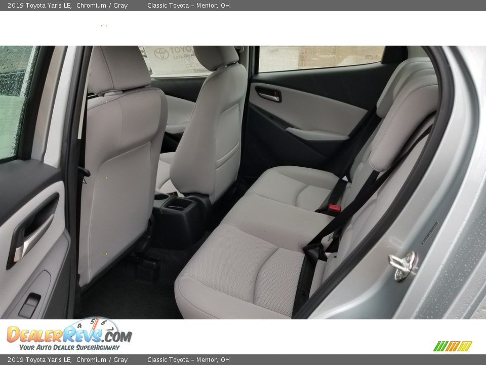 Rear Seat of 2019 Toyota Yaris LE Photo #3