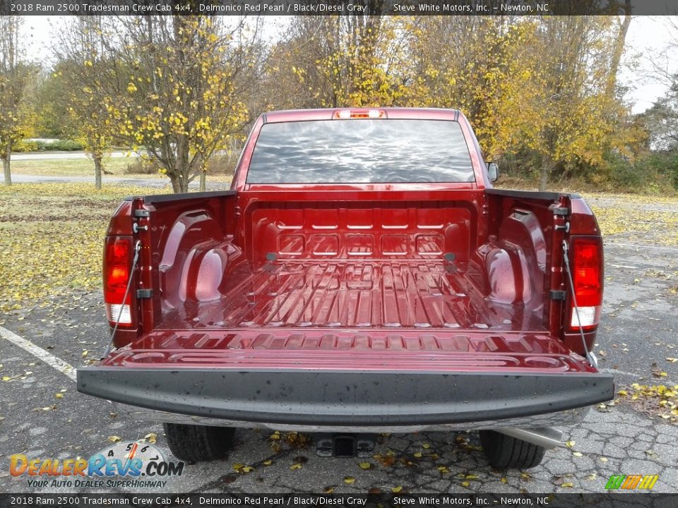 2018 Ram 2500 Tradesman Crew Cab 4x4 Delmonico Red Pearl / Black/Diesel Gray Photo #9