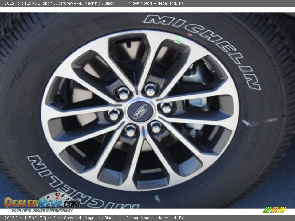 2019 Ford F150 XLT Sport SuperCrew 4x4 Magnetic / Black Photo #5