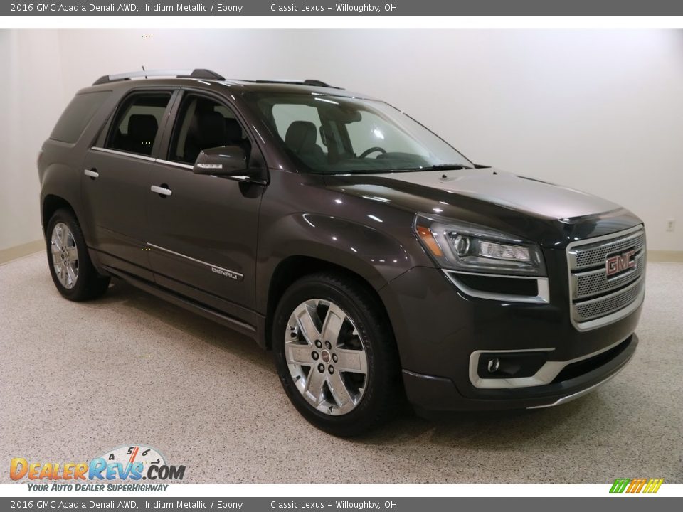 2016 GMC Acadia Denali AWD Iridium Metallic / Ebony Photo #1