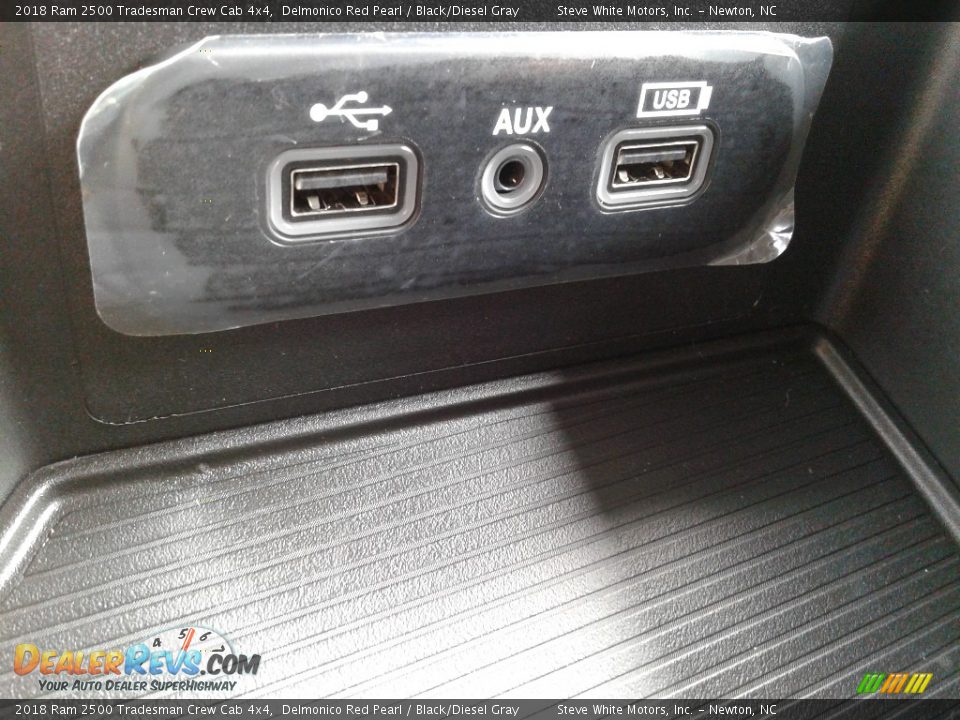 2018 Ram 2500 Tradesman Crew Cab 4x4 Delmonico Red Pearl / Black/Diesel Gray Photo #22