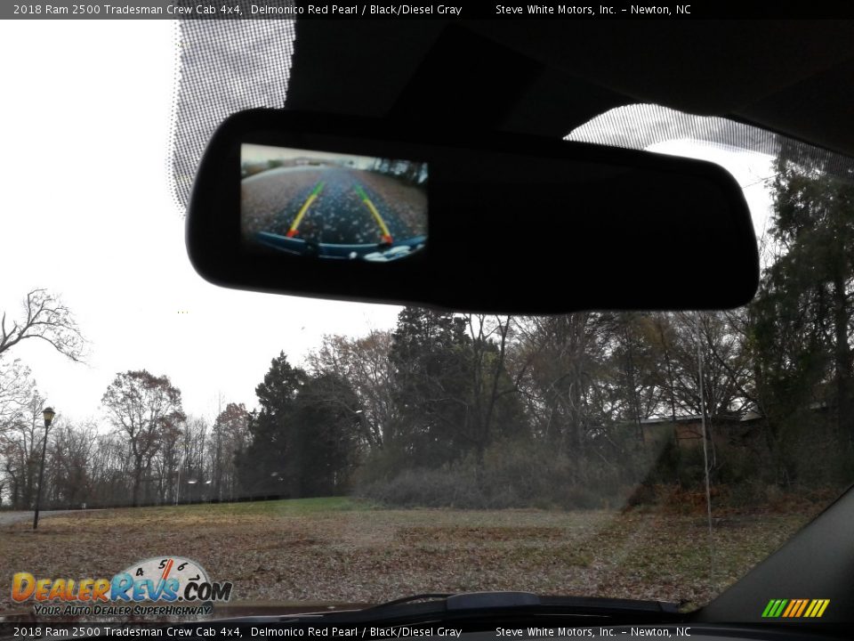 2018 Ram 2500 Tradesman Crew Cab 4x4 Delmonico Red Pearl / Black/Diesel Gray Photo #23