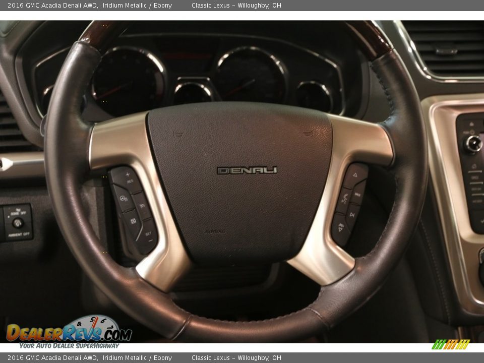 2016 GMC Acadia Denali AWD Iridium Metallic / Ebony Photo #6