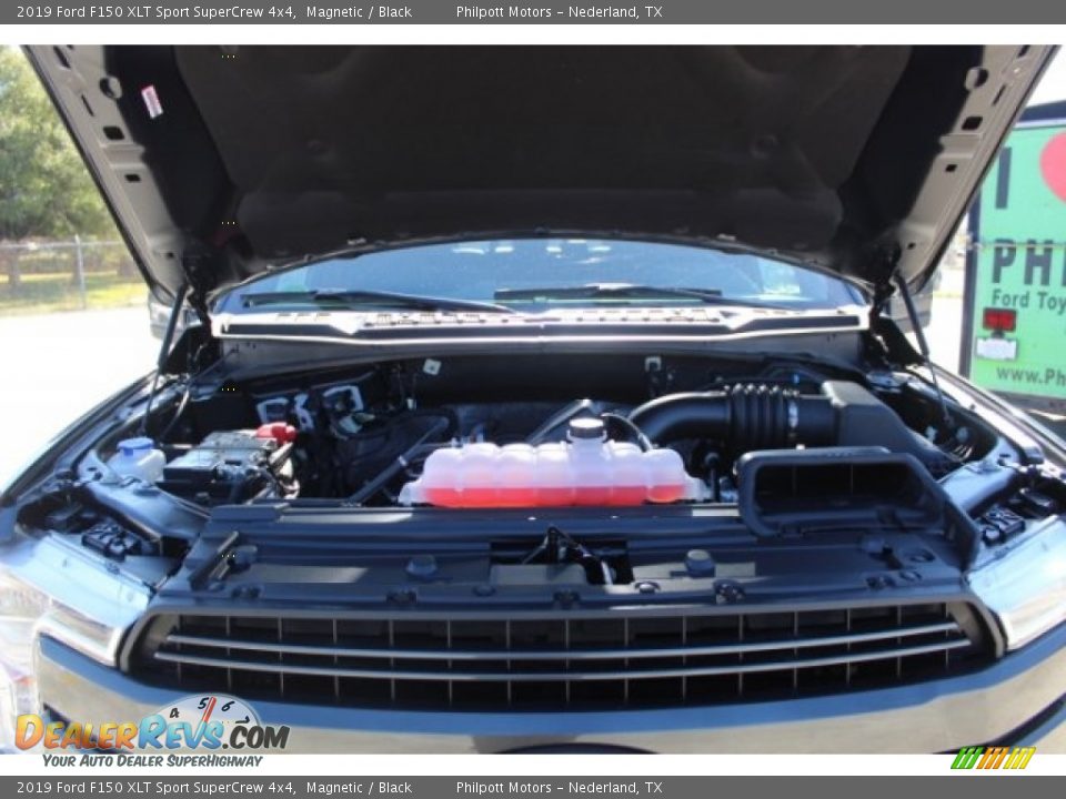 2019 Ford F150 XLT Sport SuperCrew 4x4 Magnetic / Black Photo #25