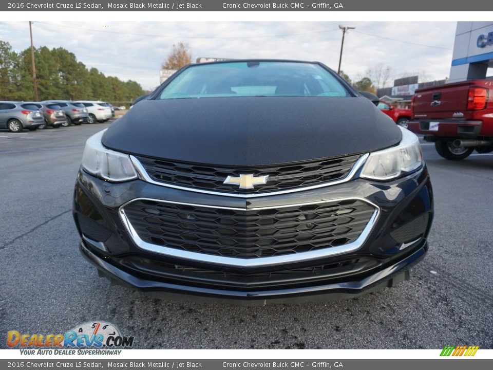 2016 Chevrolet Cruze LS Sedan Mosaic Black Metallic / Jet Black Photo #2