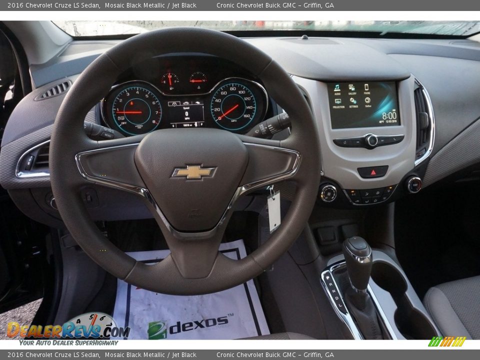 2016 Chevrolet Cruze LS Sedan Mosaic Black Metallic / Jet Black Photo #5