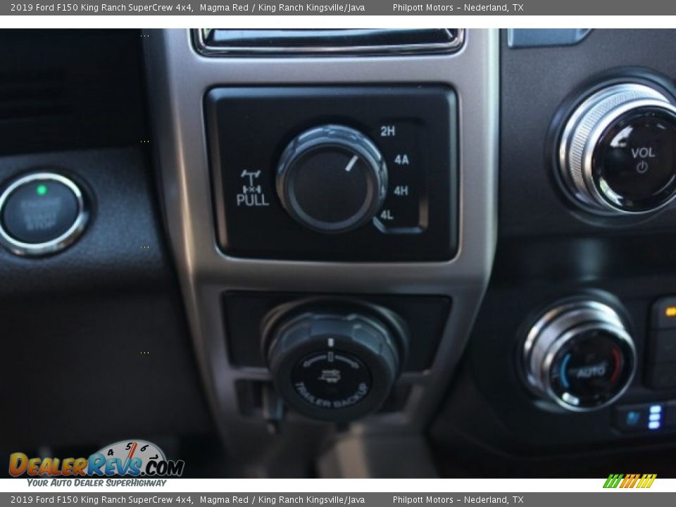 2019 Ford F150 King Ranch SuperCrew 4x4 Magma Red / King Ranch Kingsville/Java Photo #16