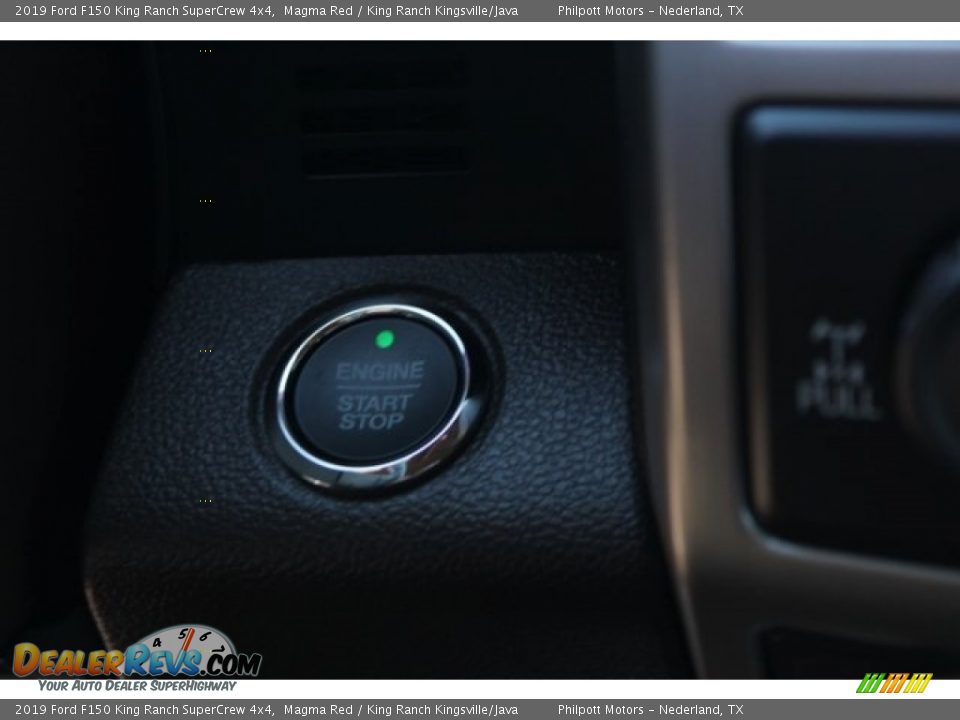 2019 Ford F150 King Ranch SuperCrew 4x4 Magma Red / King Ranch Kingsville/Java Photo #17