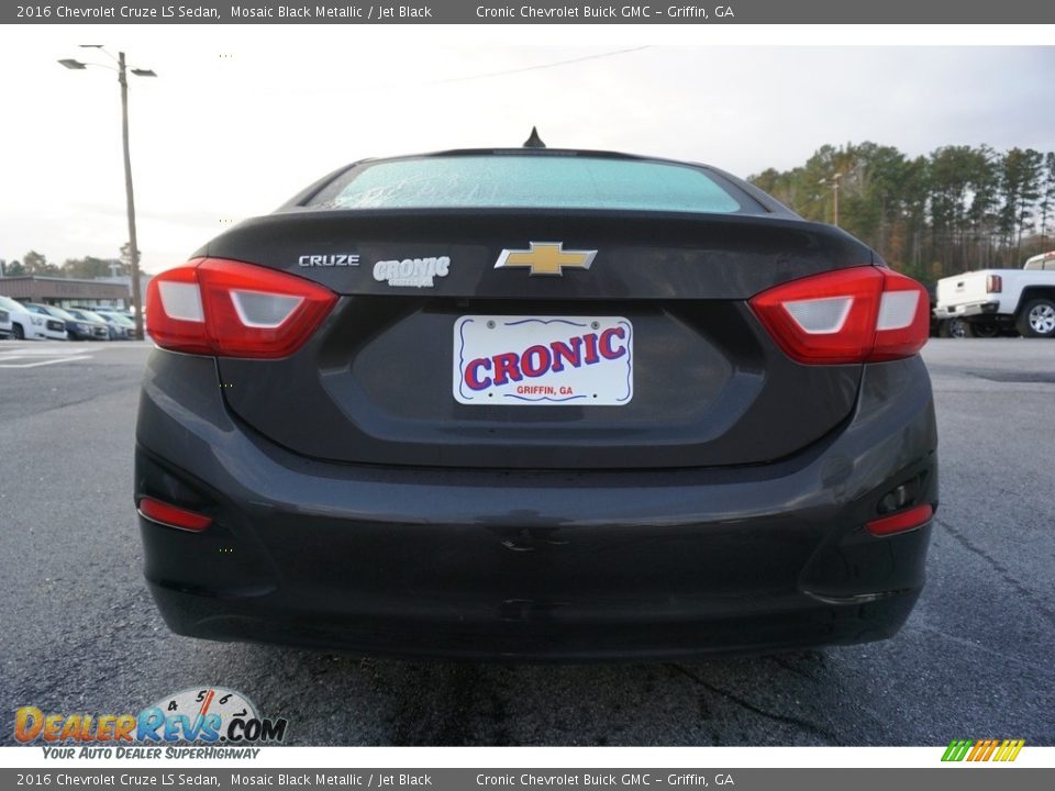 2016 Chevrolet Cruze LS Sedan Mosaic Black Metallic / Jet Black Photo #10