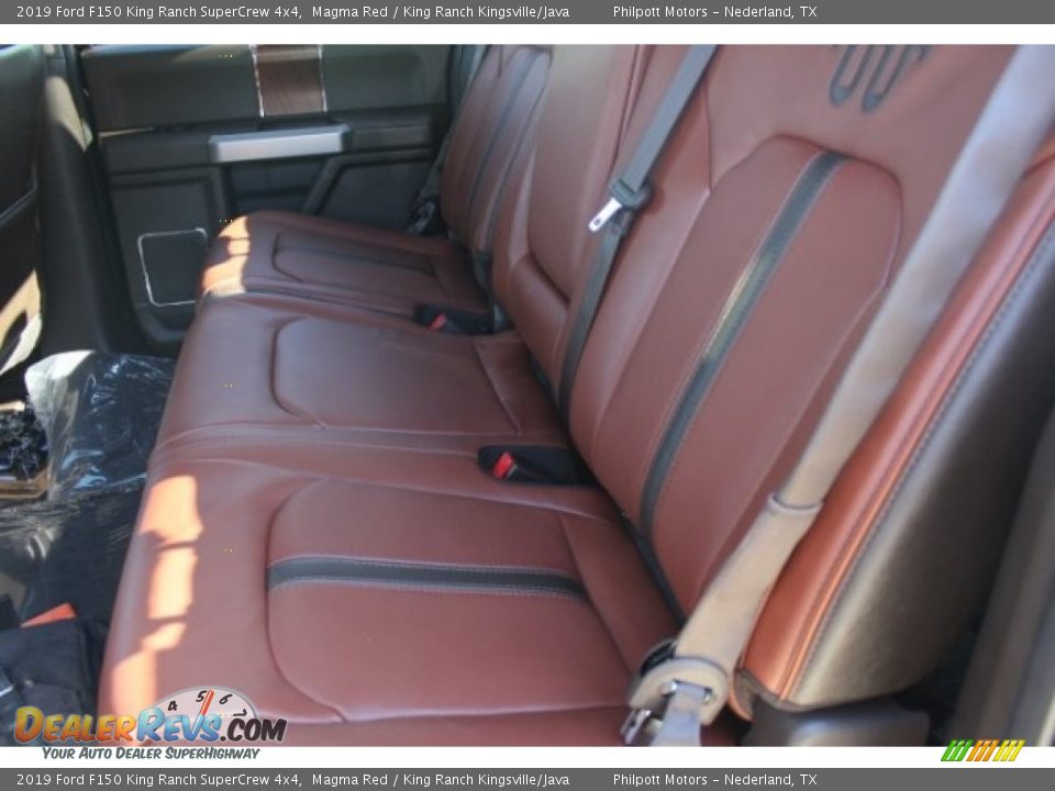 2019 Ford F150 King Ranch SuperCrew 4x4 Magma Red / King Ranch Kingsville/Java Photo #24