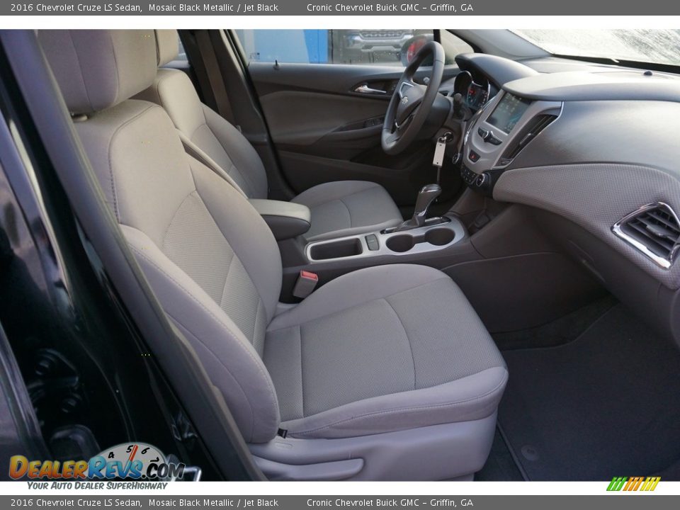 2016 Chevrolet Cruze LS Sedan Mosaic Black Metallic / Jet Black Photo #14