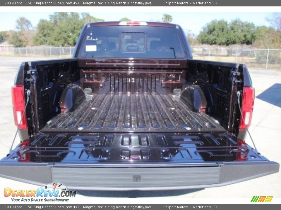 2019 Ford F150 King Ranch SuperCrew 4x4 Magma Red / King Ranch Kingsville/Java Photo #28