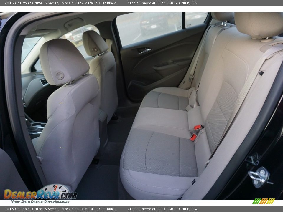 2016 Chevrolet Cruze LS Sedan Mosaic Black Metallic / Jet Black Photo #17