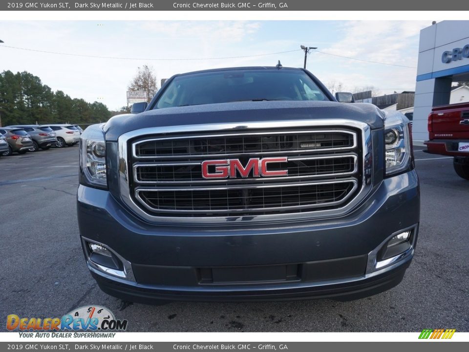 2019 GMC Yukon SLT Dark Sky Metallic / Jet Black Photo #2