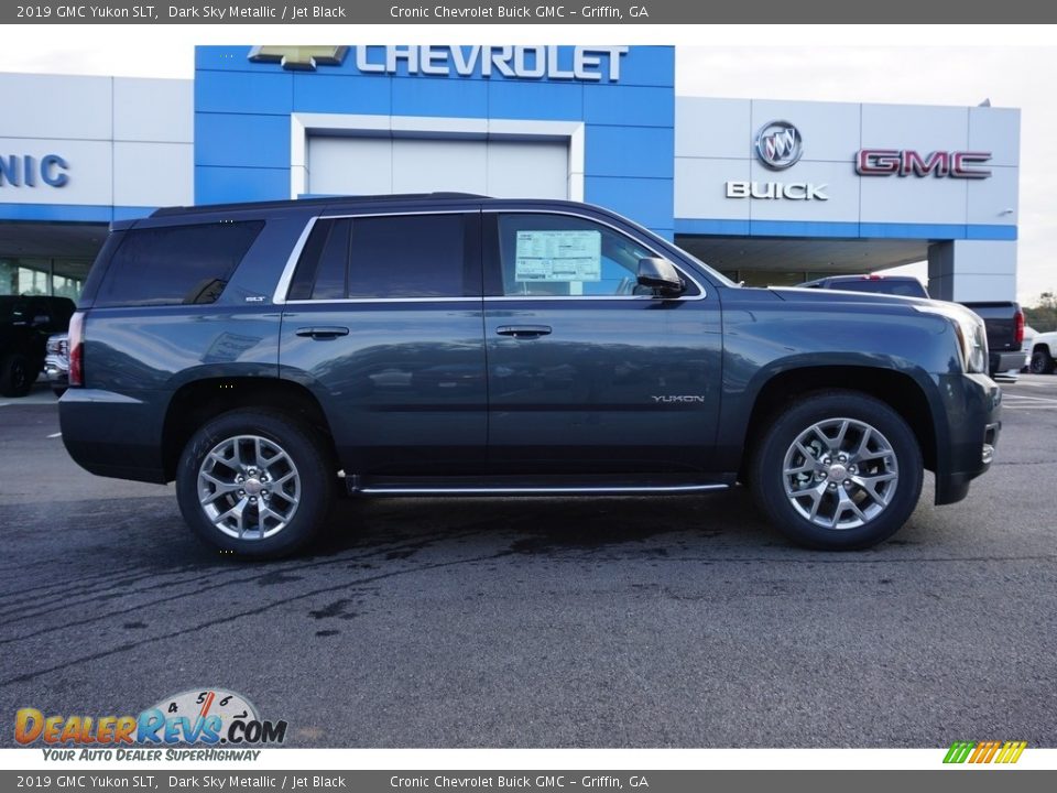 Dark Sky Metallic 2019 GMC Yukon SLT Photo #10