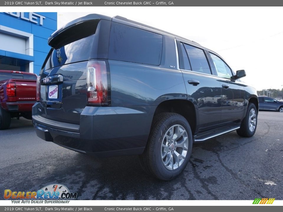 2019 GMC Yukon SLT Dark Sky Metallic / Jet Black Photo #11