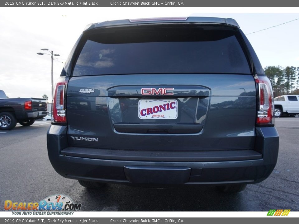 2019 GMC Yukon SLT Dark Sky Metallic / Jet Black Photo #12