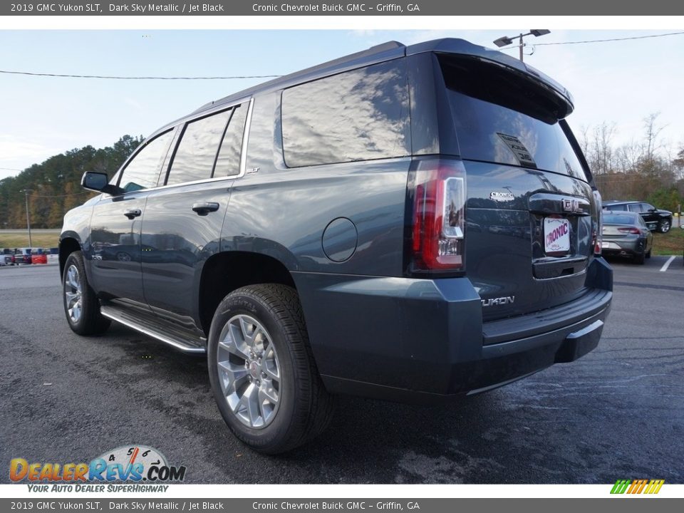 2019 GMC Yukon SLT Dark Sky Metallic / Jet Black Photo #13