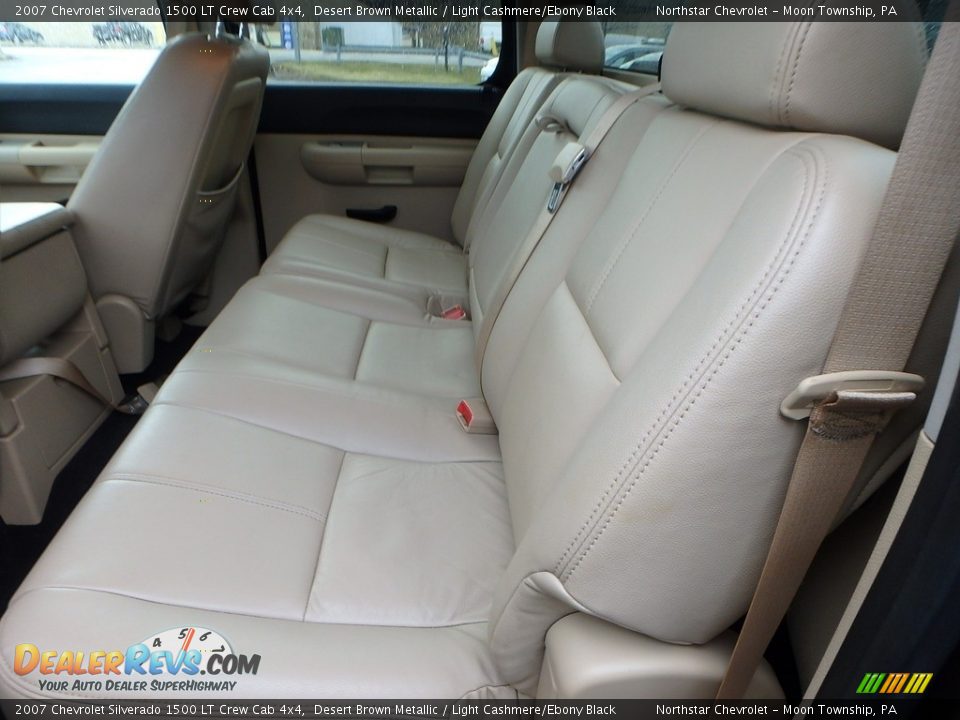 2007 Chevrolet Silverado 1500 LT Crew Cab 4x4 Desert Brown Metallic / Light Cashmere/Ebony Black Photo #9