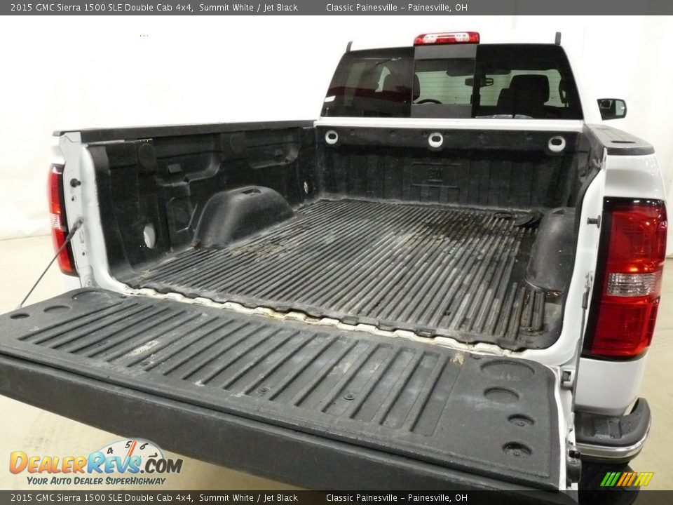 2015 GMC Sierra 1500 SLE Double Cab 4x4 Summit White / Jet Black Photo #9