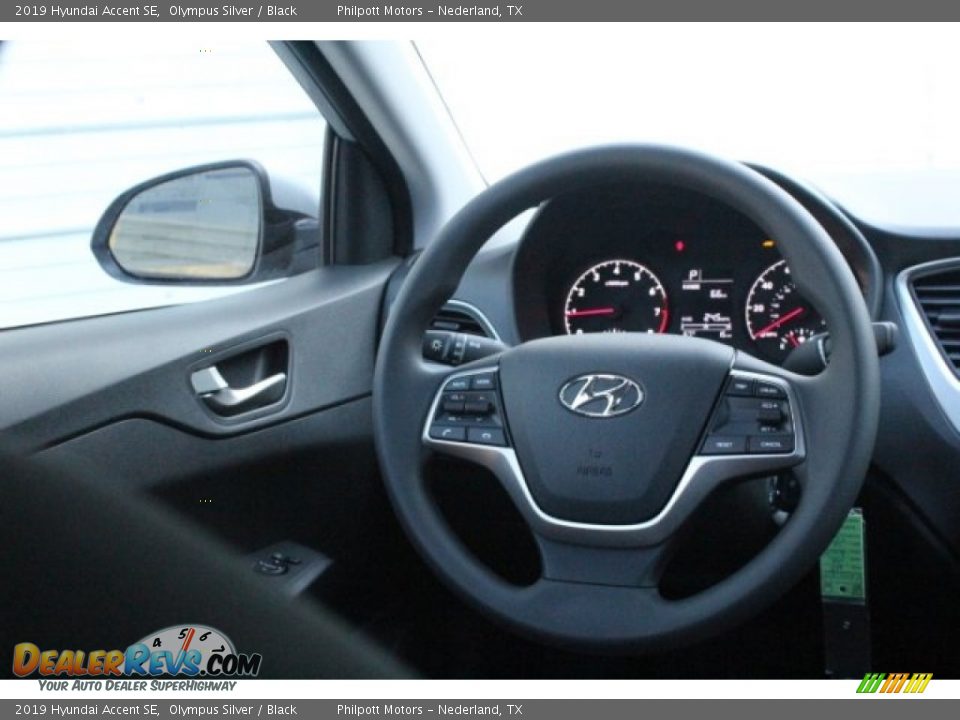 2019 Hyundai Accent SE Olympus Silver / Black Photo #20