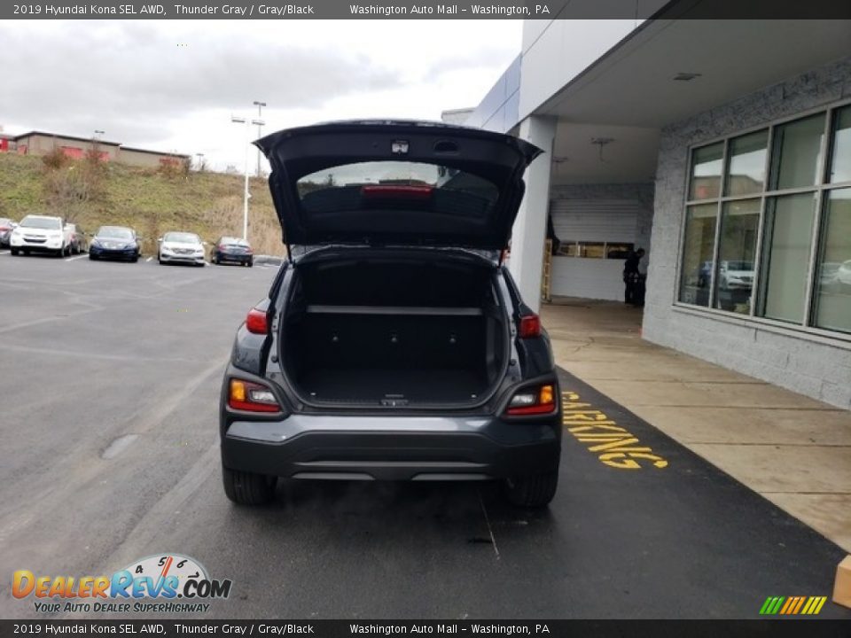 2019 Hyundai Kona SEL AWD Thunder Gray / Gray/Black Photo #10