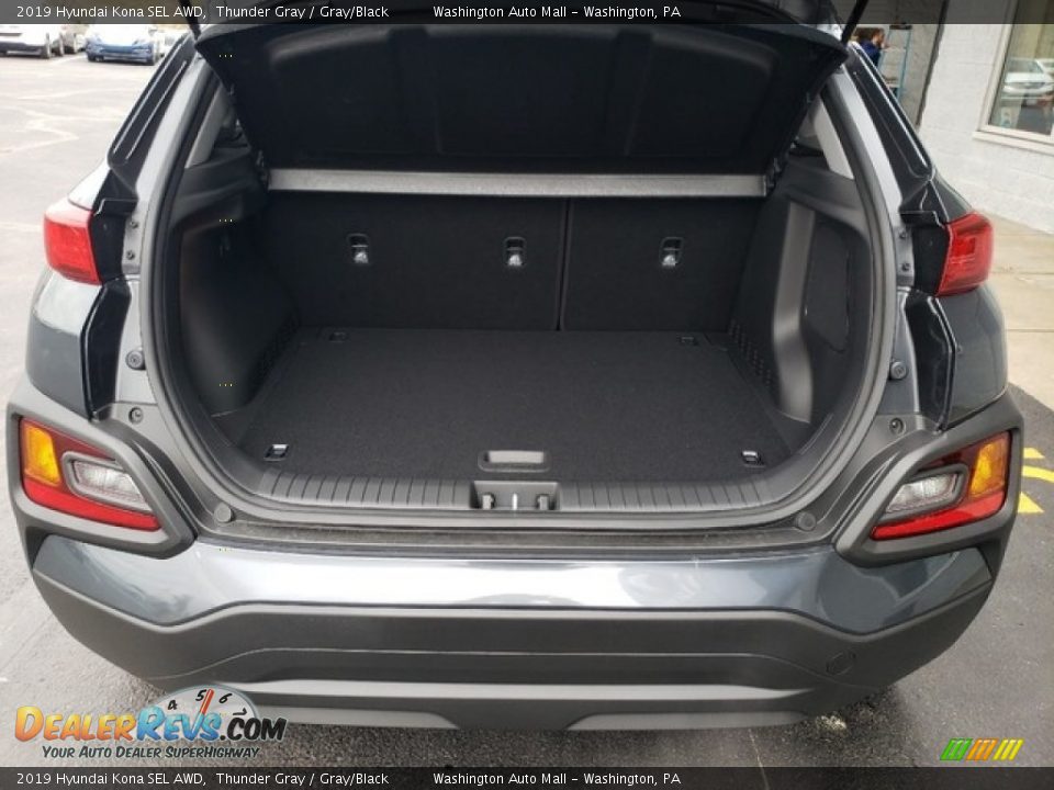 2019 Hyundai Kona SEL AWD Thunder Gray / Gray/Black Photo #11