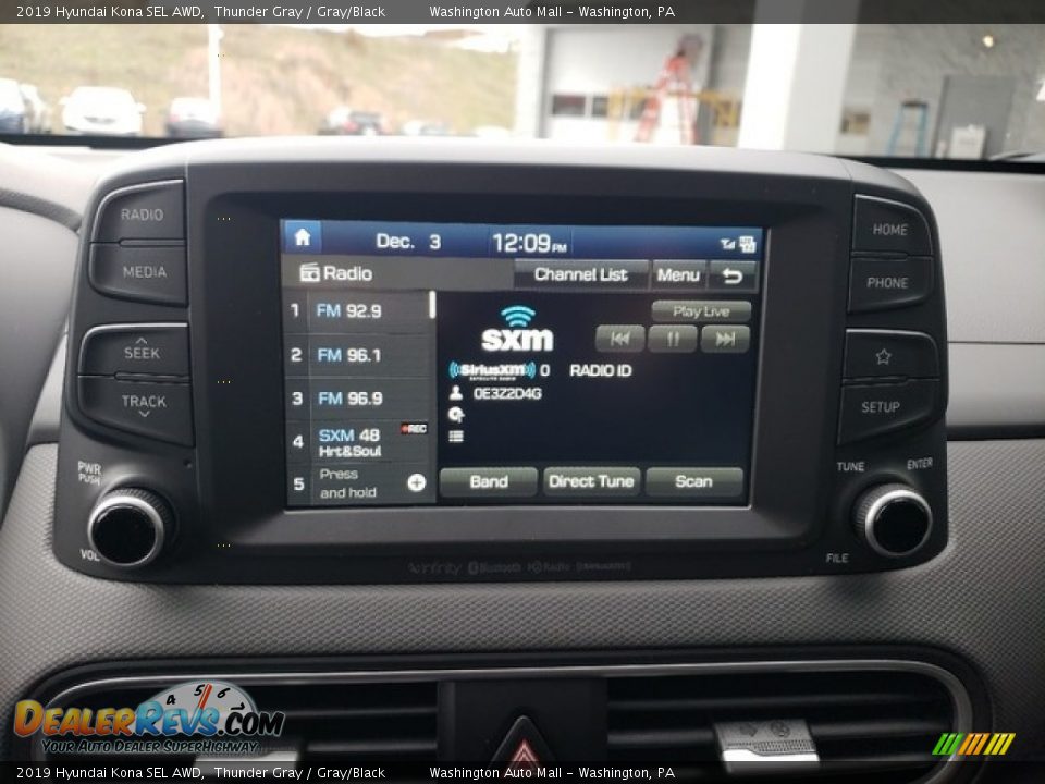 2019 Hyundai Kona SEL AWD Thunder Gray / Gray/Black Photo #19