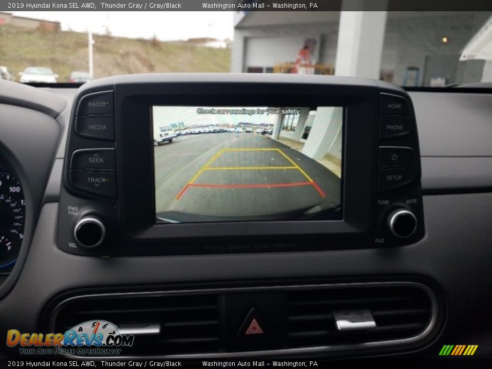 2019 Hyundai Kona SEL AWD Thunder Gray / Gray/Black Photo #20